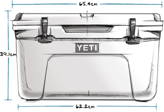 YETI® Kühlbox Tundra 45 - Tan