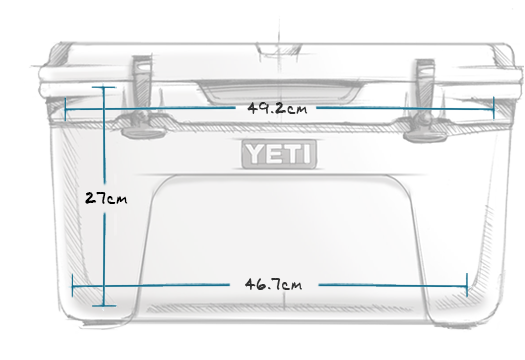 YETI® Kühlbox Tundra 45 - Tan