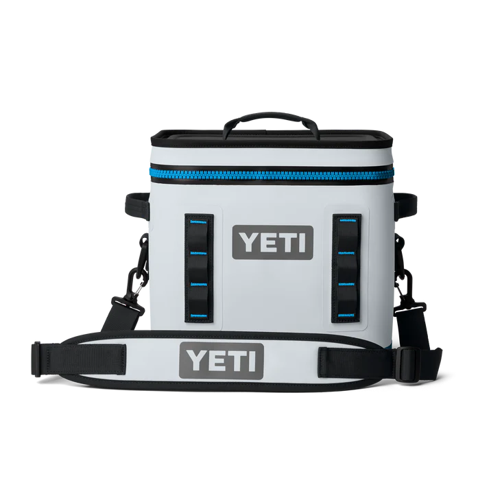 YETI® Kühltasche Hopper Flip® 12 - Fog Gray/Blue