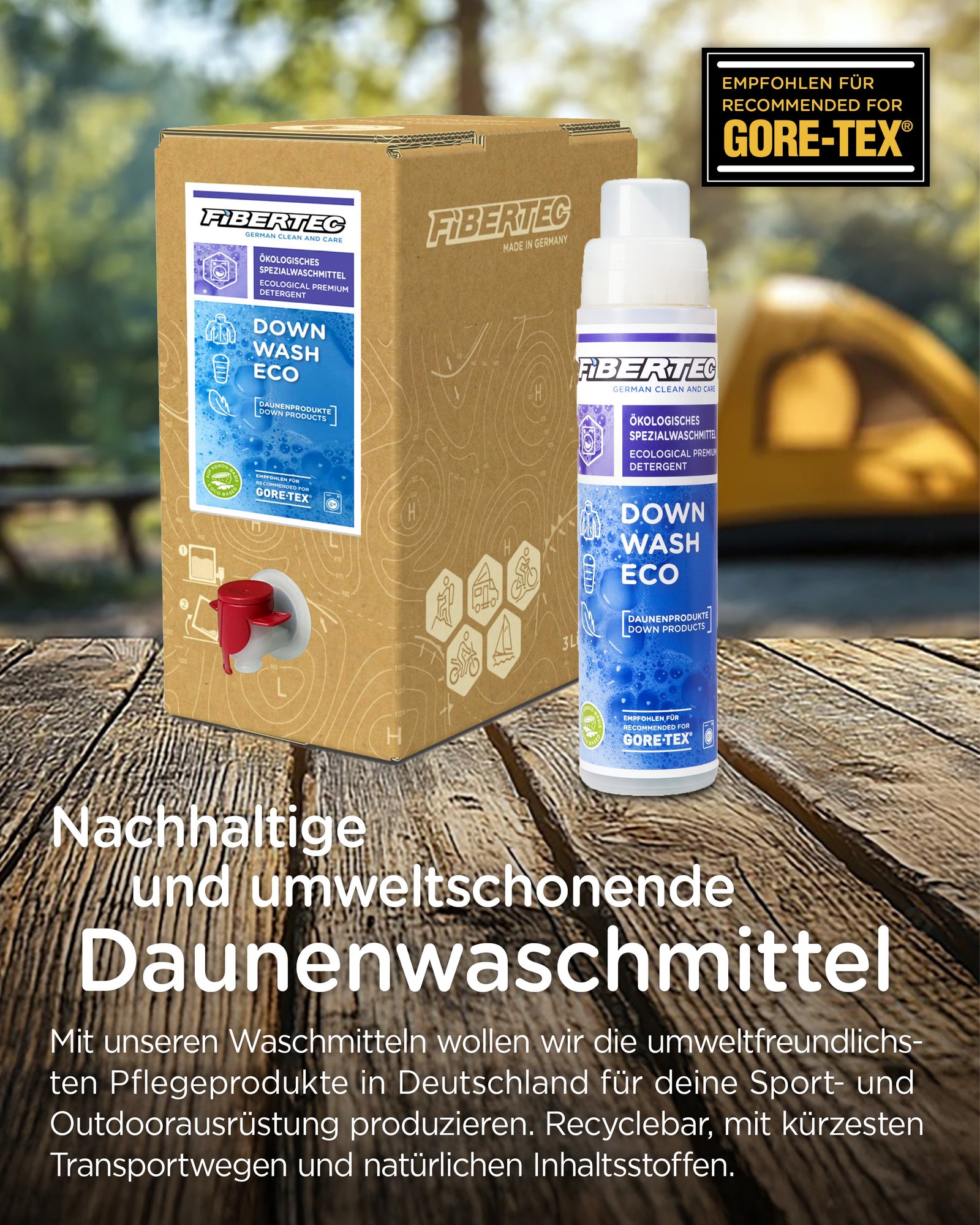 Fibertec Down Wash Eco 250ml