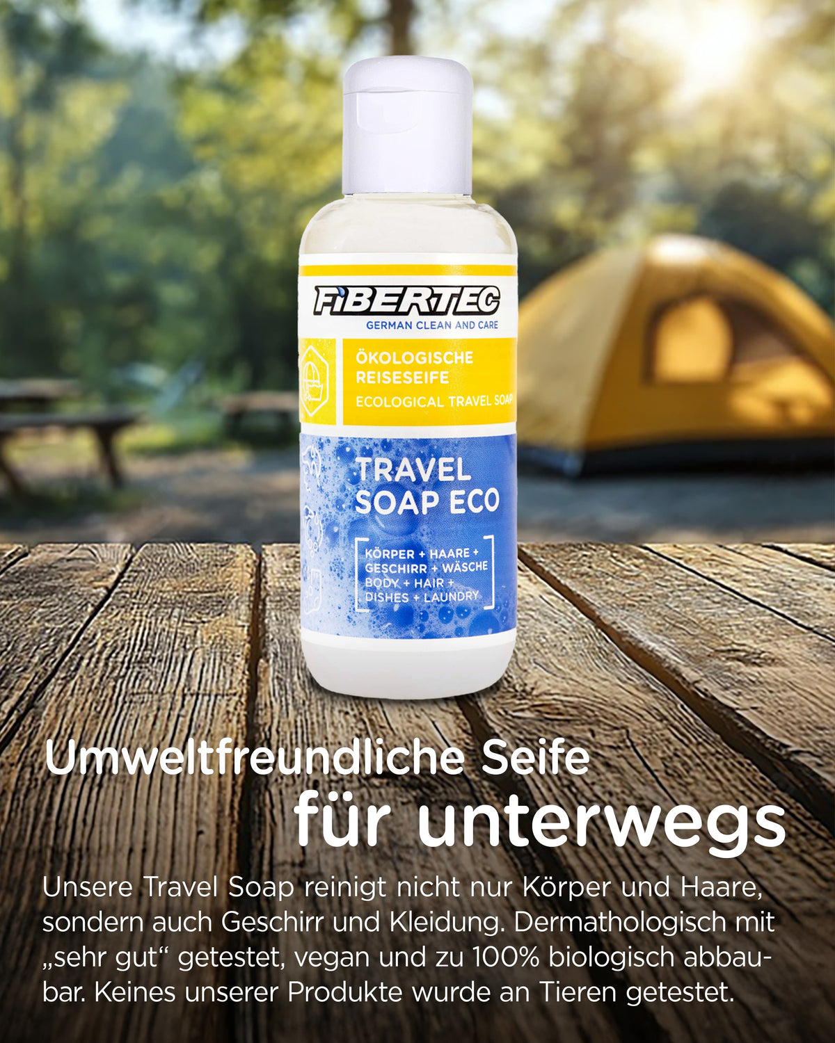 Fibertec Travel Soap Eco 250ml