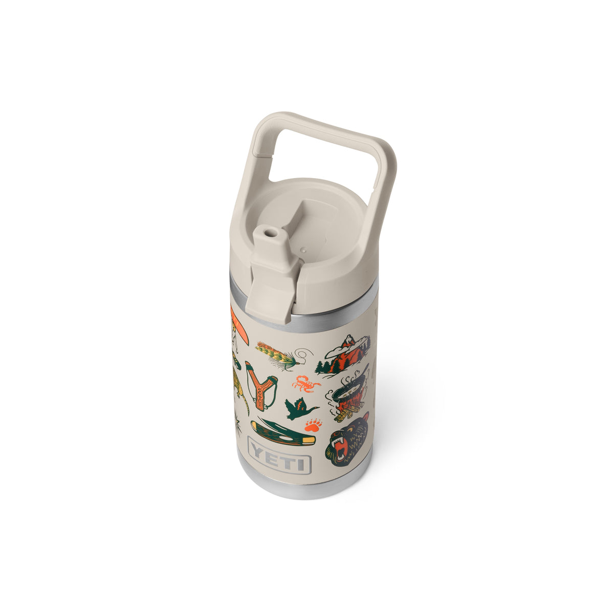 YETI® Flasche Rambler JR 12 Oz Straw Bottle - Cape Summer Camp