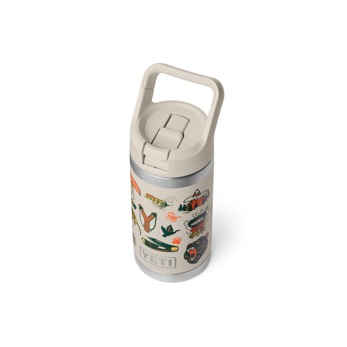 YETI® Flasche Rambler JR 12 Oz Straw Bottle - Cape Summer Camp
