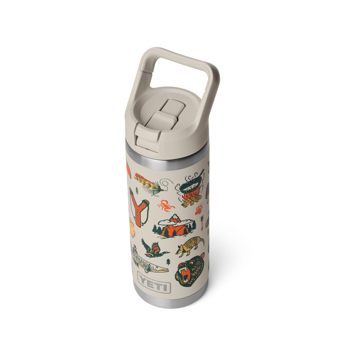 YETI® Flasche Rambler 18 Oz Straw Bottle - Cape Summer Camp