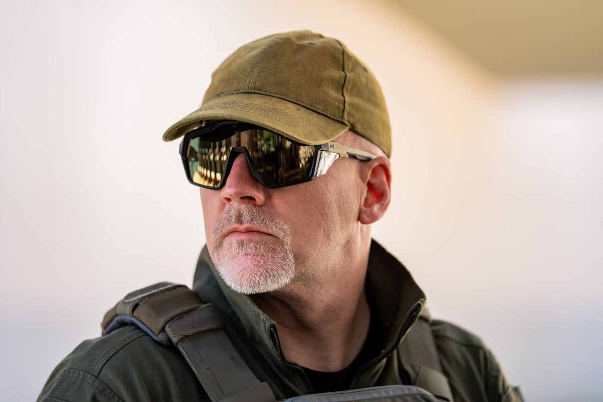 WILEY X Sonnenbrille CITADEL - Matte Black / Tan