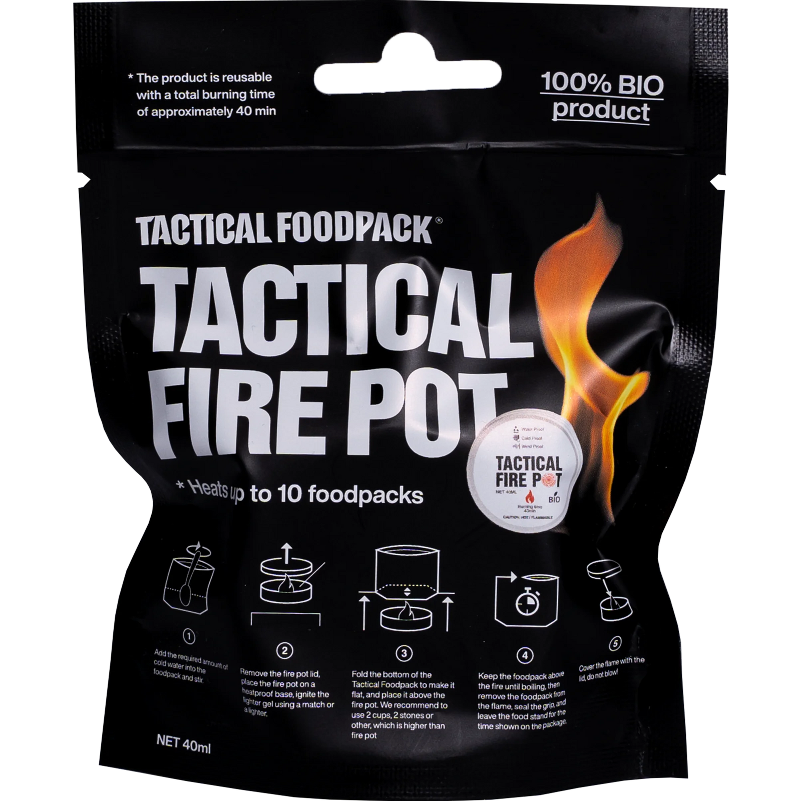 Tactical Foodpack Tactical Fire Pot