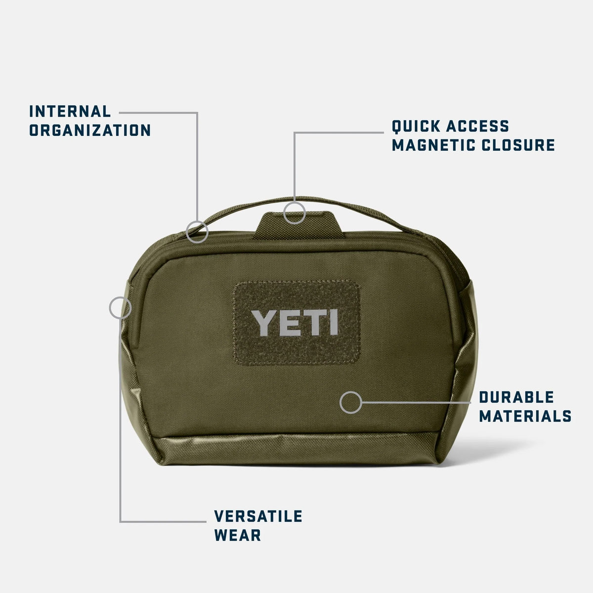 YETI® Ranchero™ Crossbody-Tasche 1 L - Pampa Light Green
