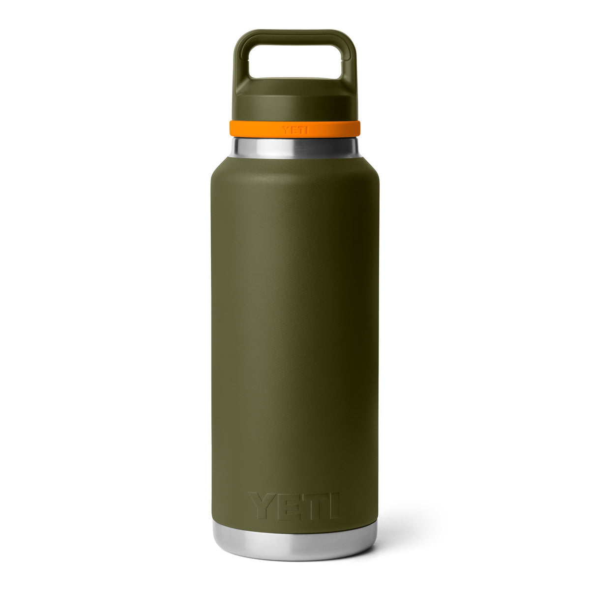 YETI® Flasche Rambler 46 OZ - Olive/King Crab Orange
