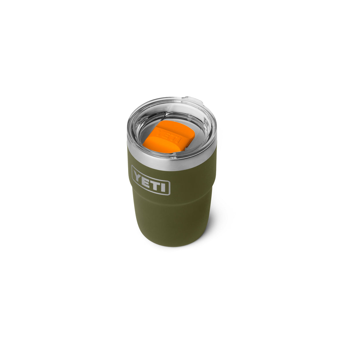 YETI® Stapelbarer Becher Rambler 8 Oz - Olive/King Crab Orange