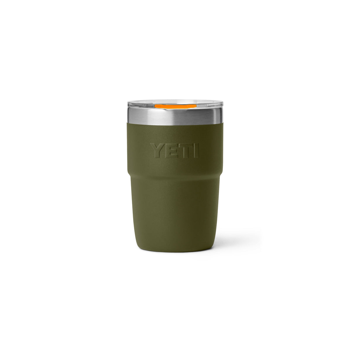 YETI® Stapelbarer Becher Rambler 8 Oz - Olive/King Crab Orange