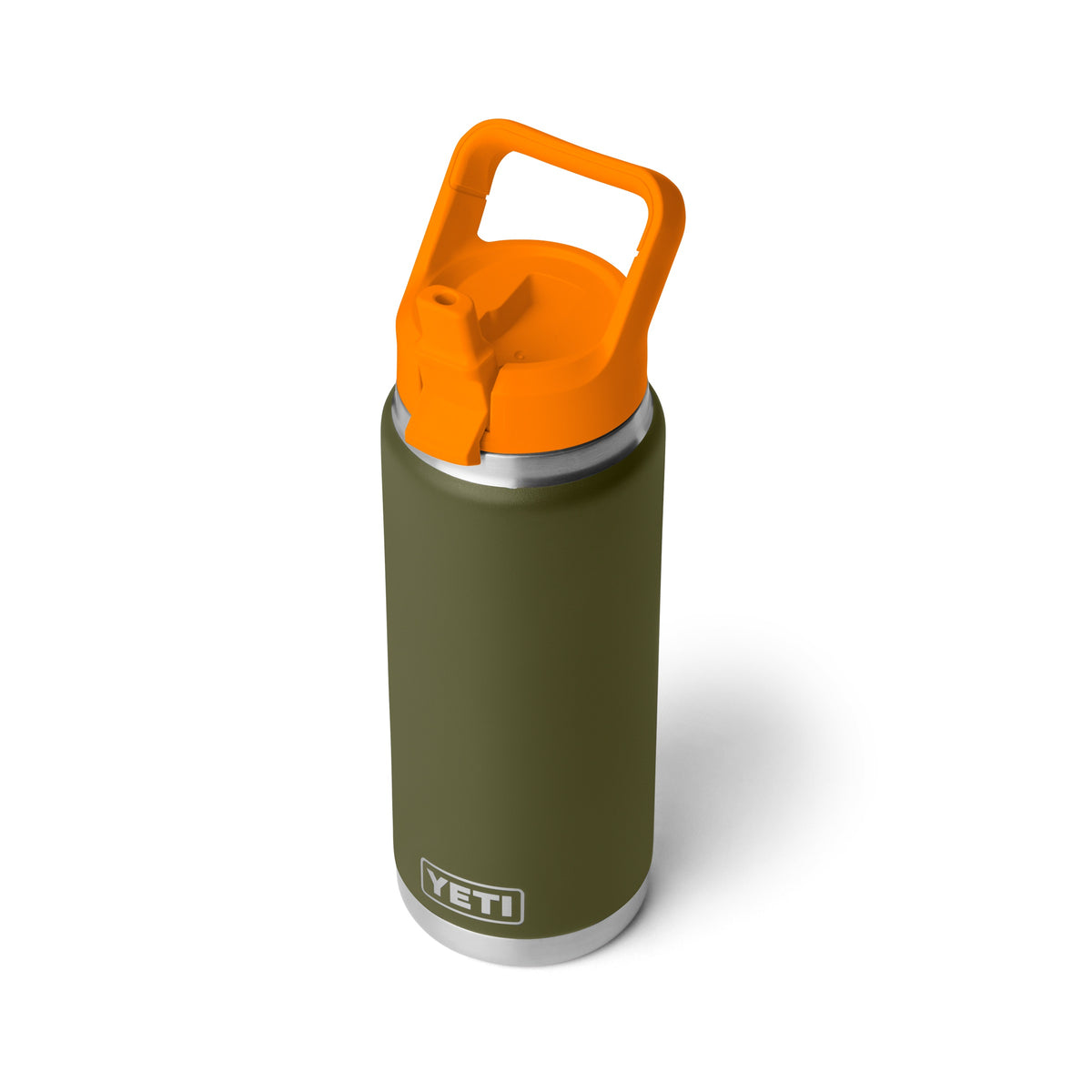 YETI® Flasche Rambler 26 Oz Straw - Olive King Crab Orange