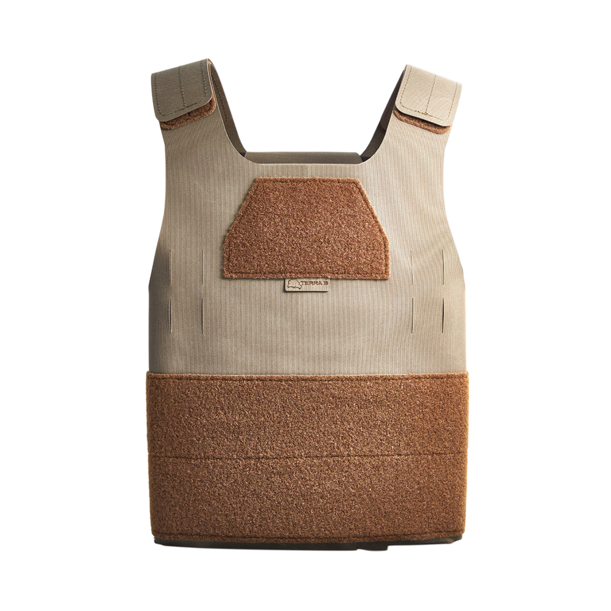 TERRA B Porte-plaque discret - Olive