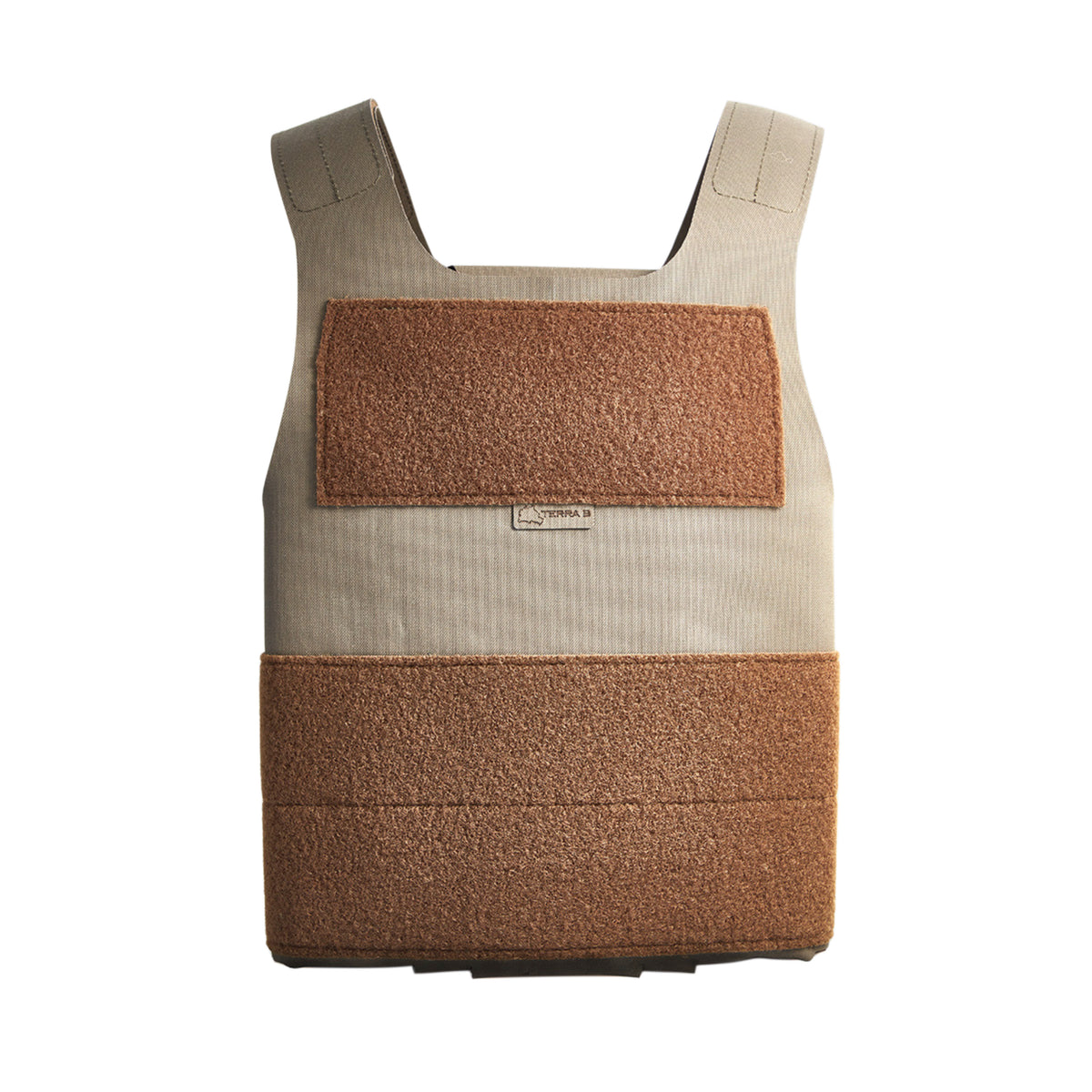 TERRA B Porte-plaque discret - Olive