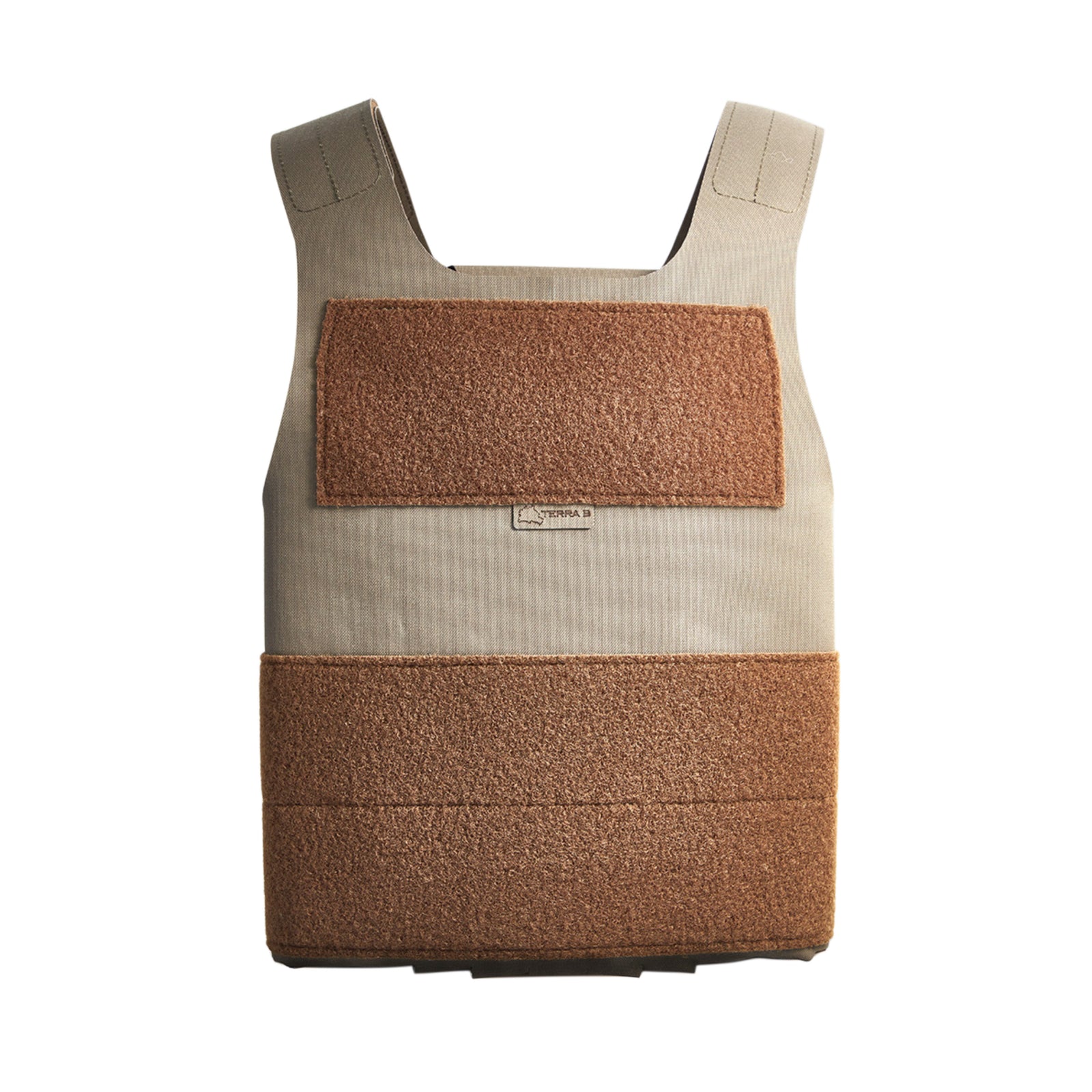 TERRA B Porte-plaque discret - Olive