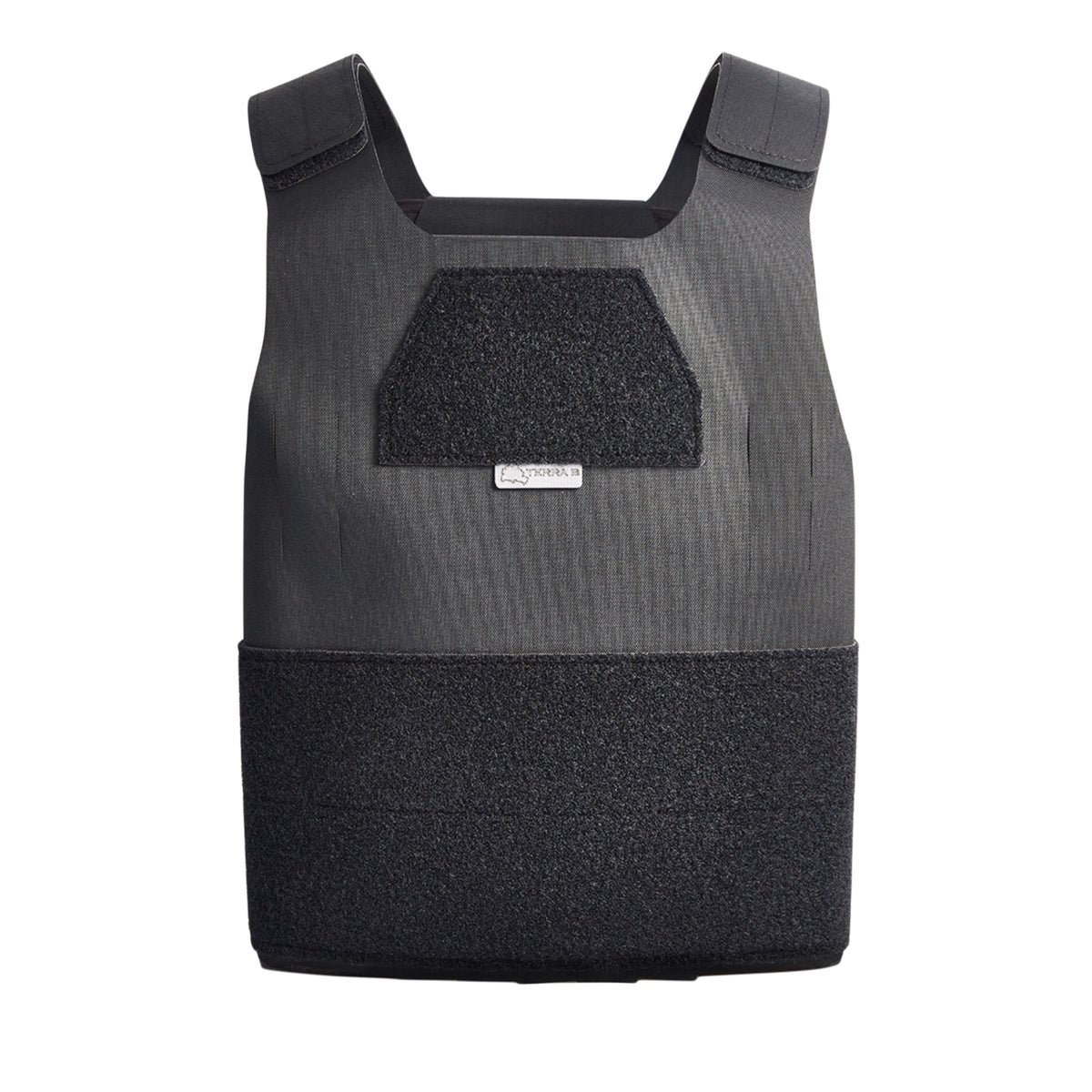 TERRA B Porte-plaque discret - Noir