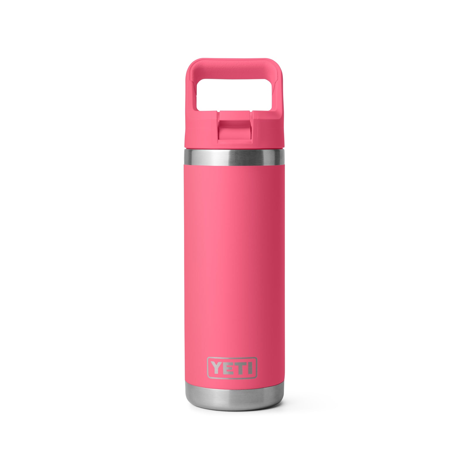 YETI® Flasche Rambler 18 Oz colour Straw Bottle - Tropical Pink