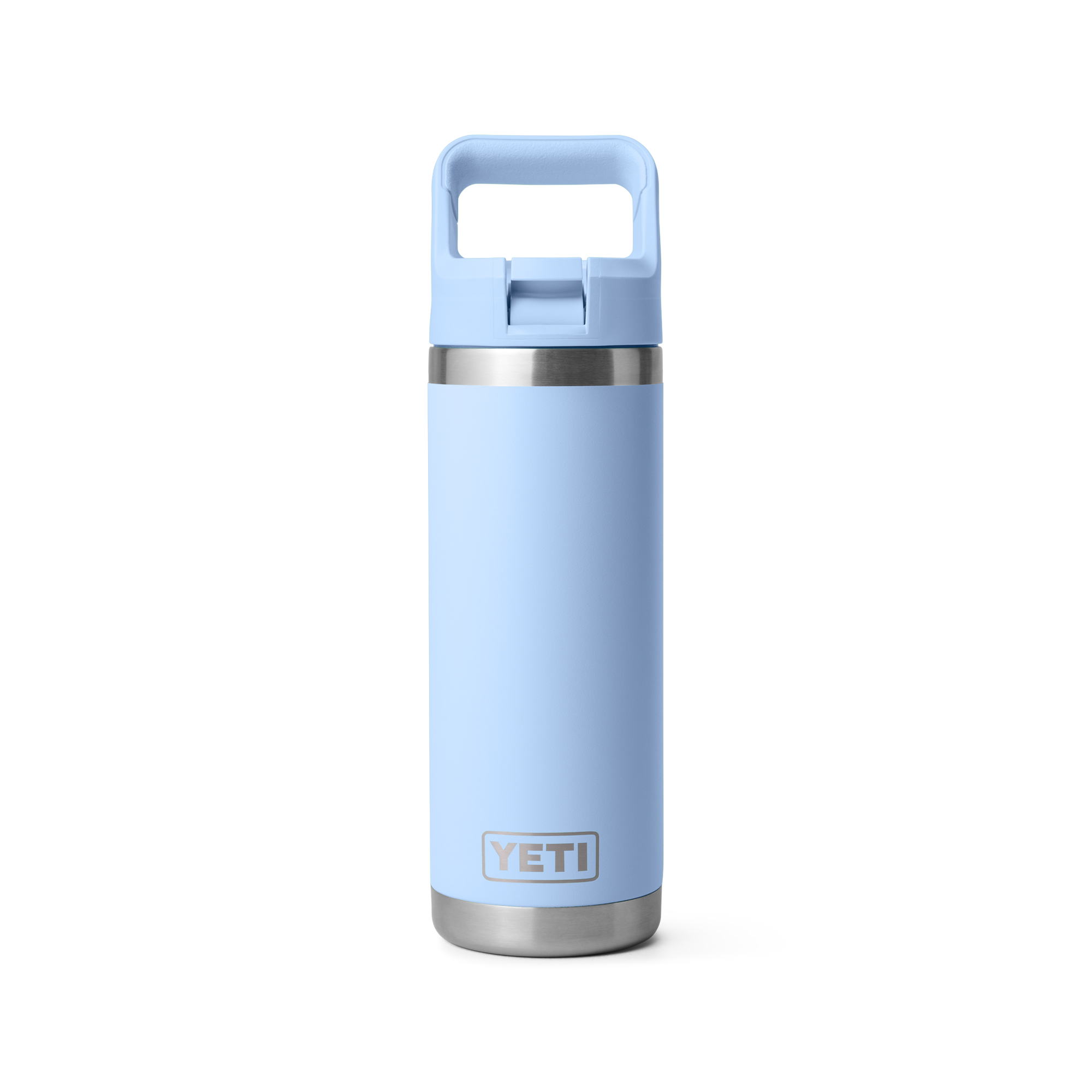 YETI® Flasche Rambler 18 Oz colour Straw Bottle - Big Sky Blue