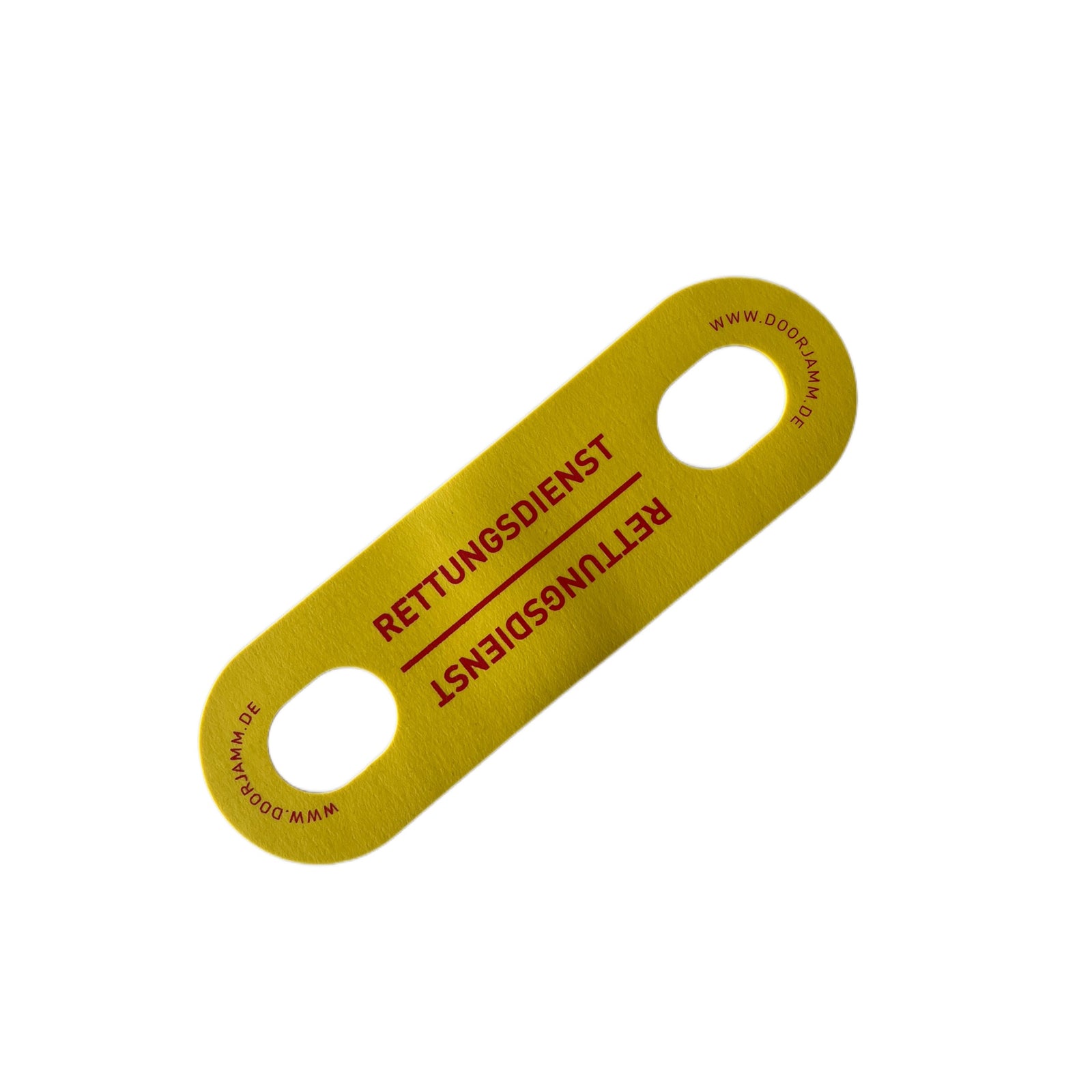 DoorJam butoir de porte SERVICE DE SECOURS jaune