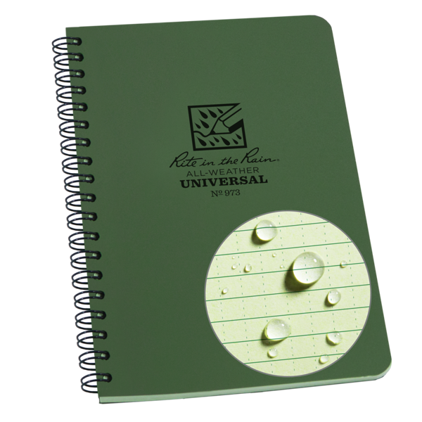 Rite in the Rain Side Spiral Notebook
