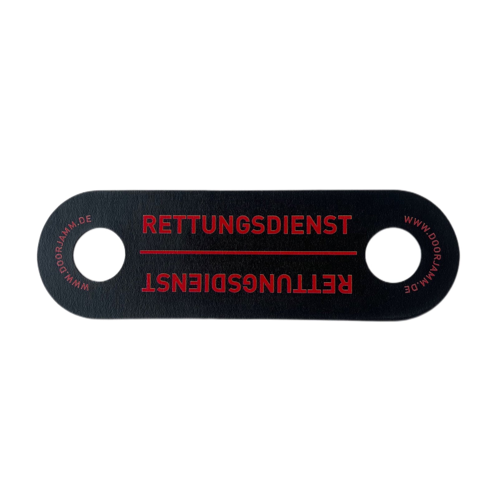 DoorJam butoir de porte SERVICE DE SAUVETAGE noir
