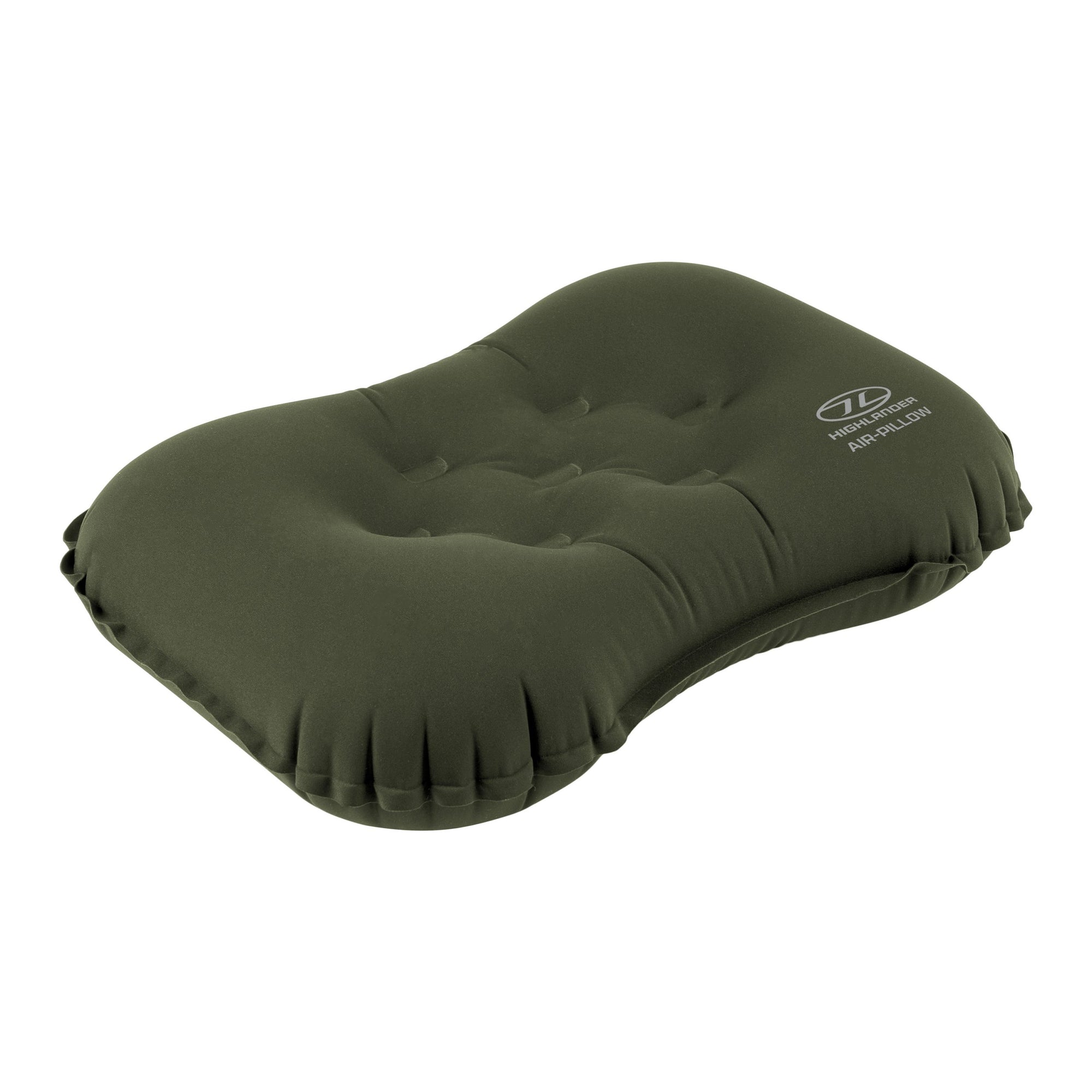 Highlander Coussin d'air NAP-PAK Camping Air Pillow Olive Green