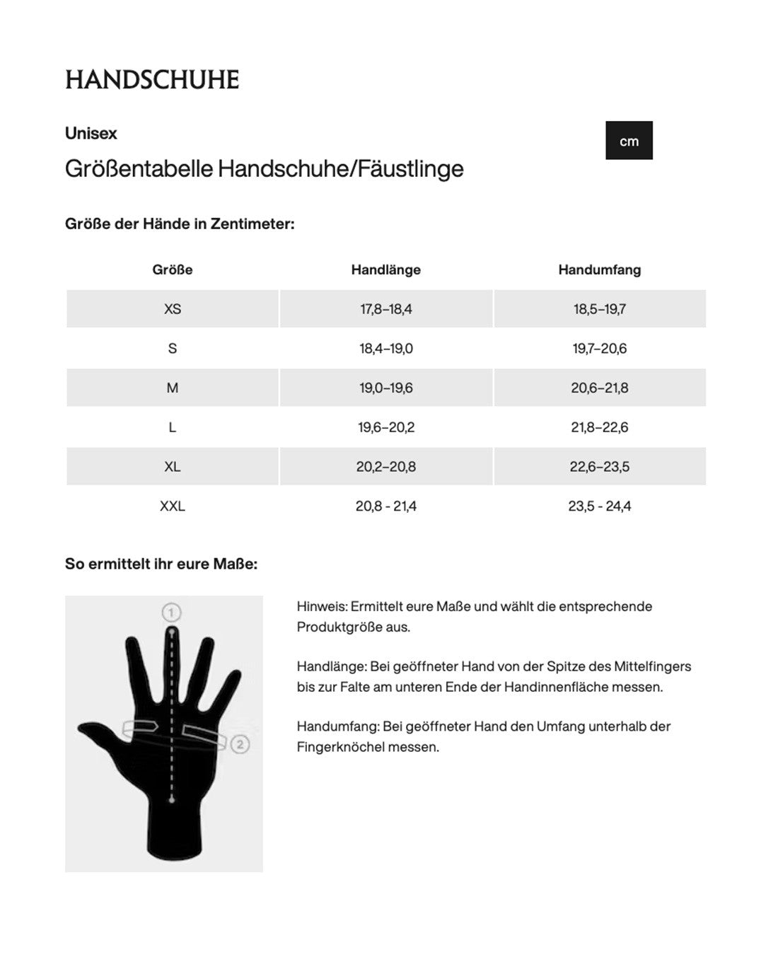 größenberater handschuhe Arc'teryx Rope Glove – Robuste Seil-Handschuhe für Bergsport & Rettung