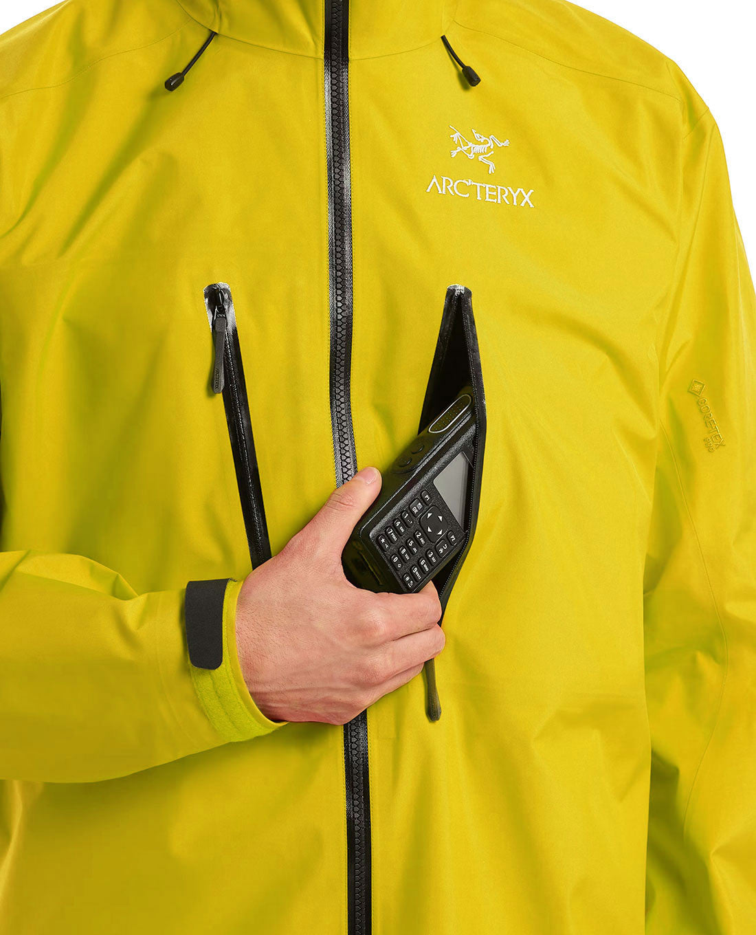 Arc&#39;teryx Alpine Guide Jacket Men&#39;s - Viper Yellow II