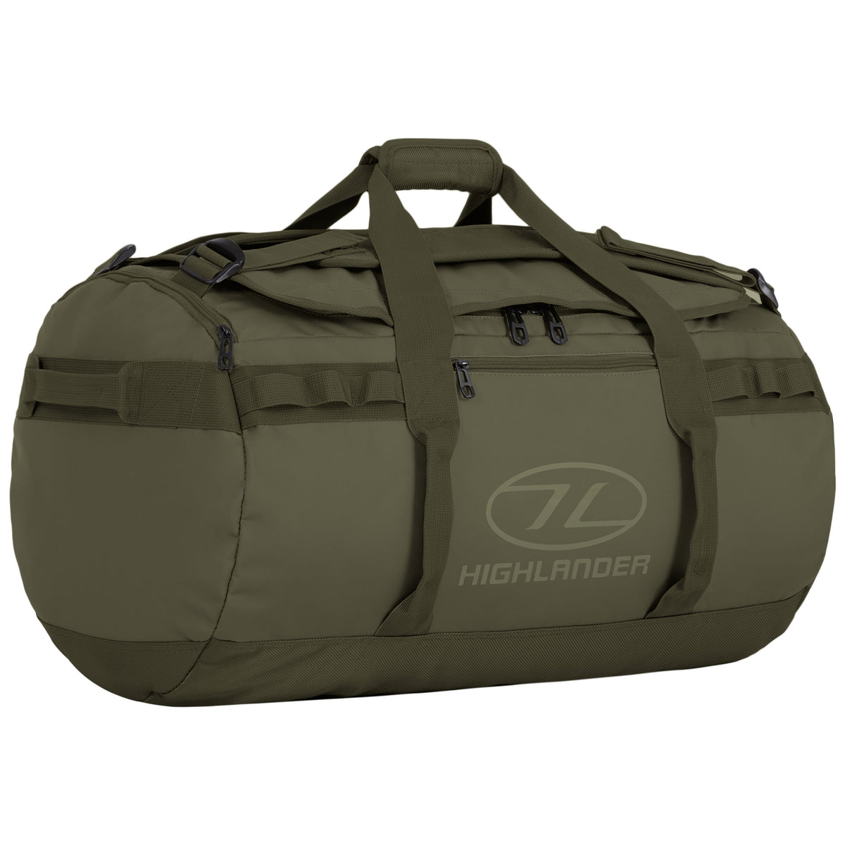 Highlander Storm Kitbag 65L Duffle Olive Green