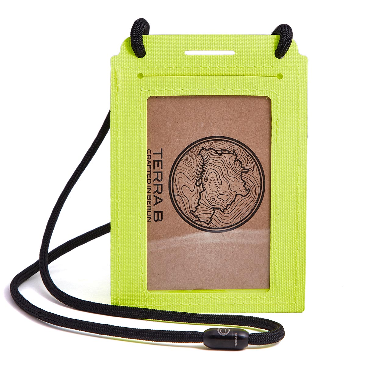 TERRA B® Porte-badge - Neon Yellow