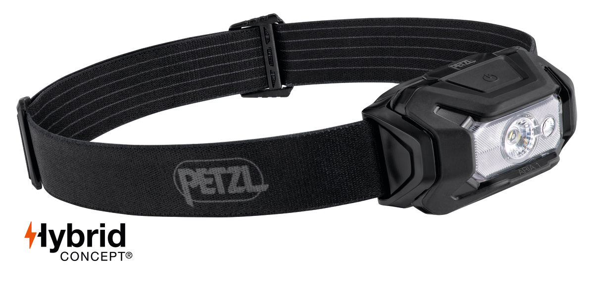 Petzl Stirnlampe ARIA® 1 RGB - Schwarz