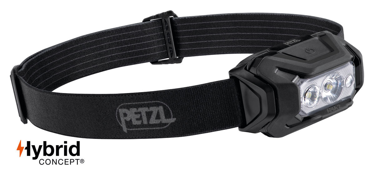 Petzl Kopflampe ARIA® 2 RGB - Schwarz