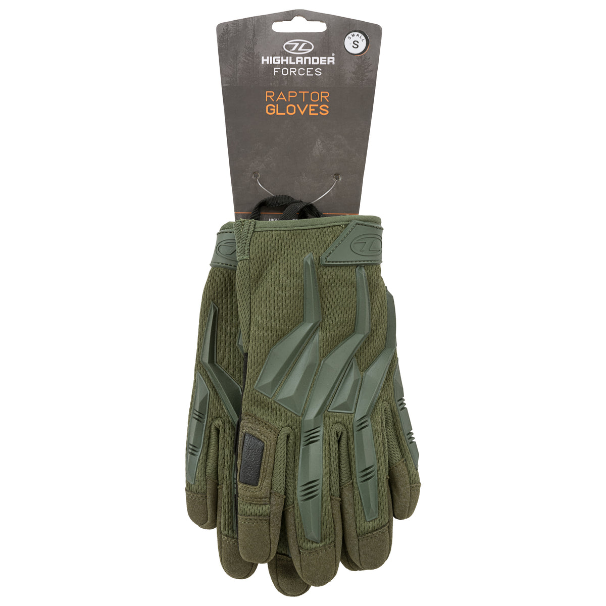 Highlander Raptor Gloves - Olive Green