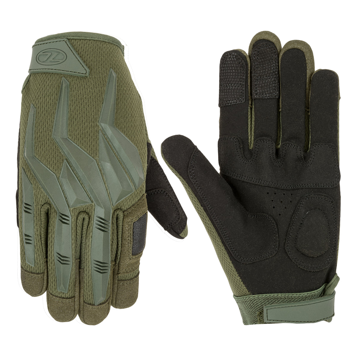 Highlander Raptor Gloves - Olive Green