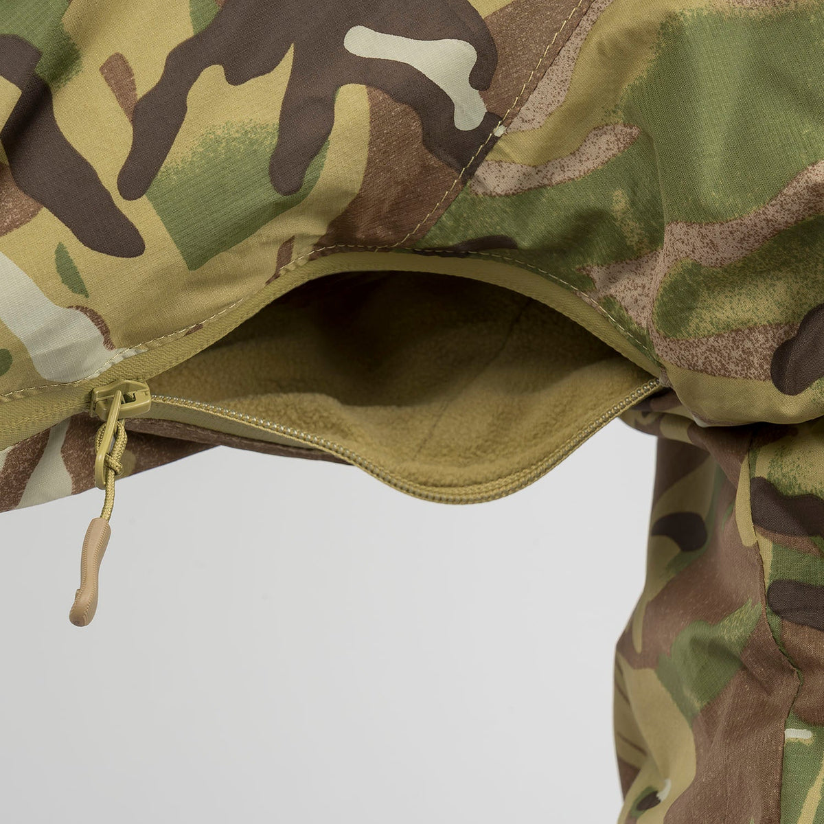 Highlander Halo Tactical Smock à zip complet - Noir