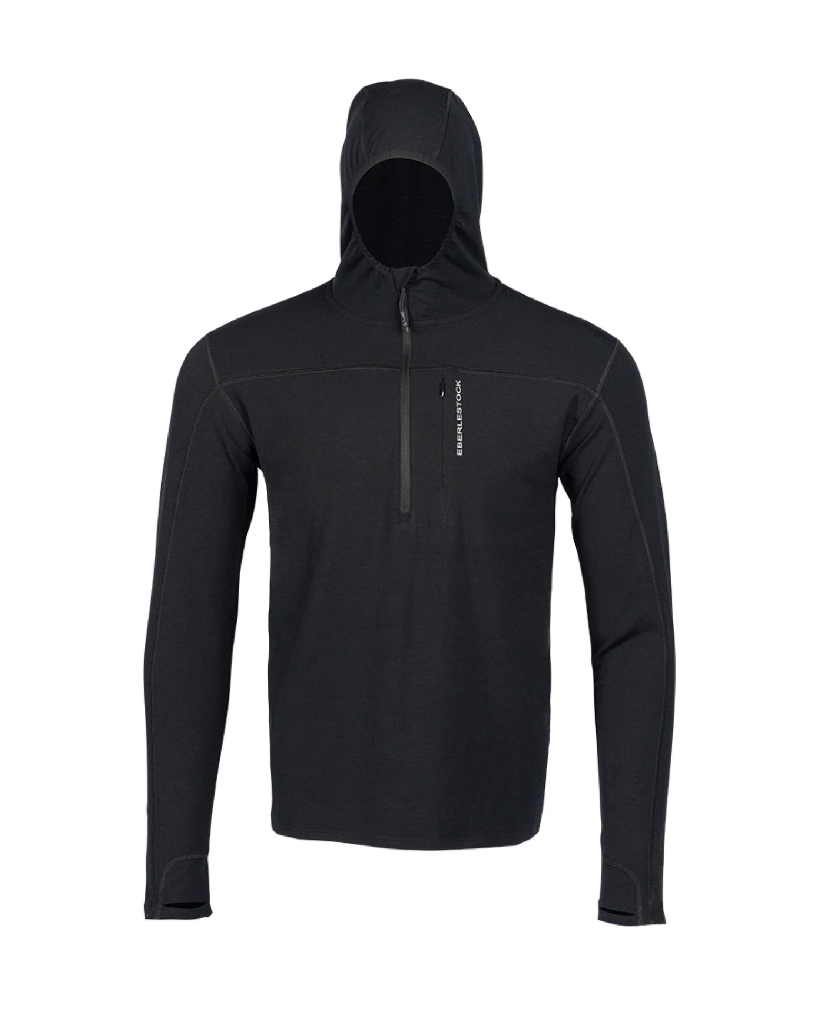 Eberlestock Lochsa 1/4 Zip Merino Hoody - Black