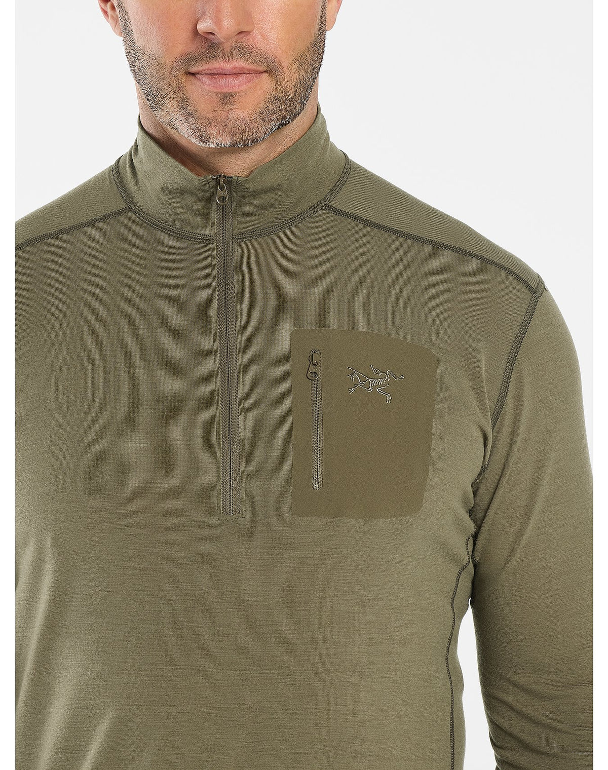 Arc&#39;teryx Cold WX Zip Neck AR - Black