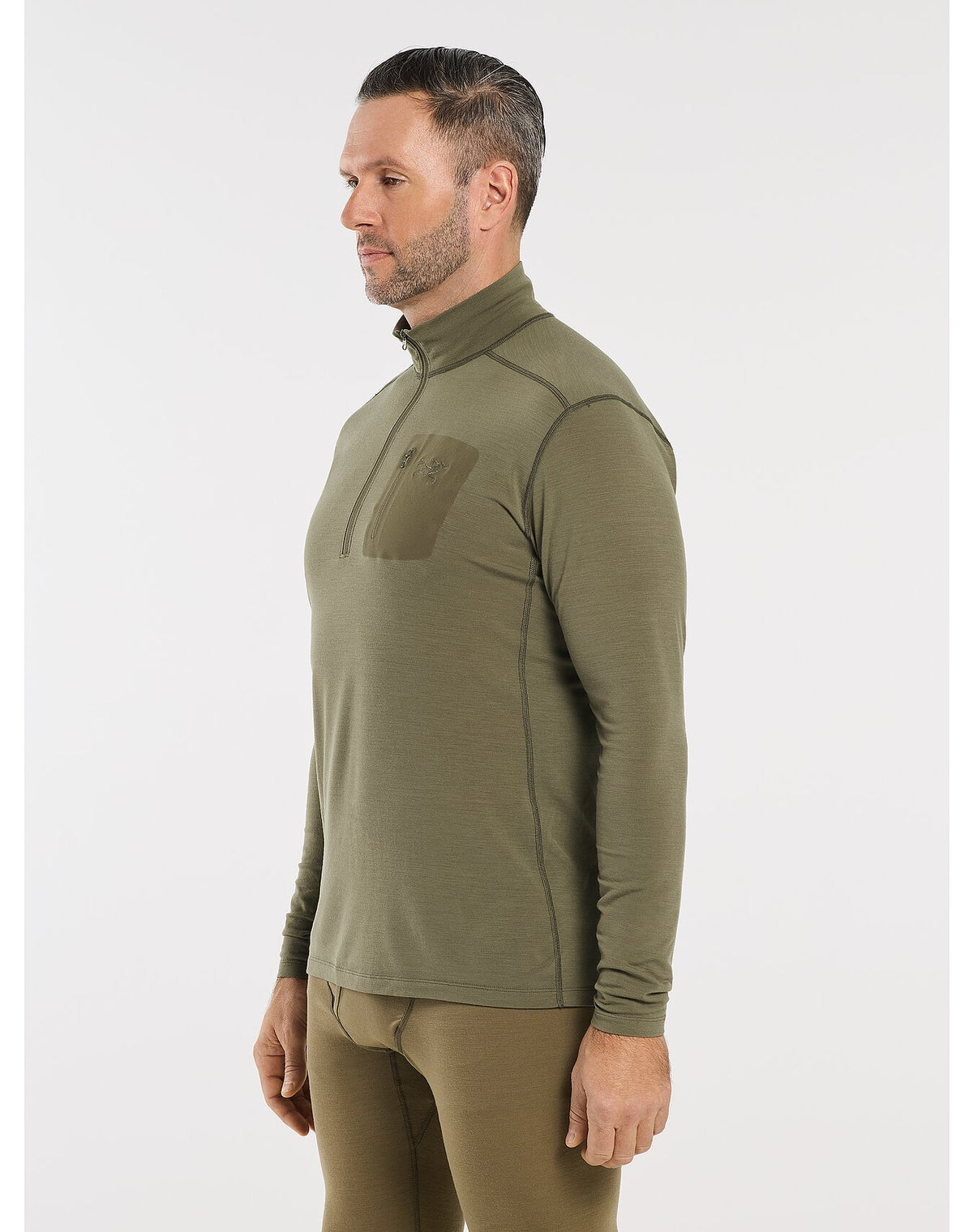 Arc&#39;teryx Cold WX Zip Neck AR - Crocodile