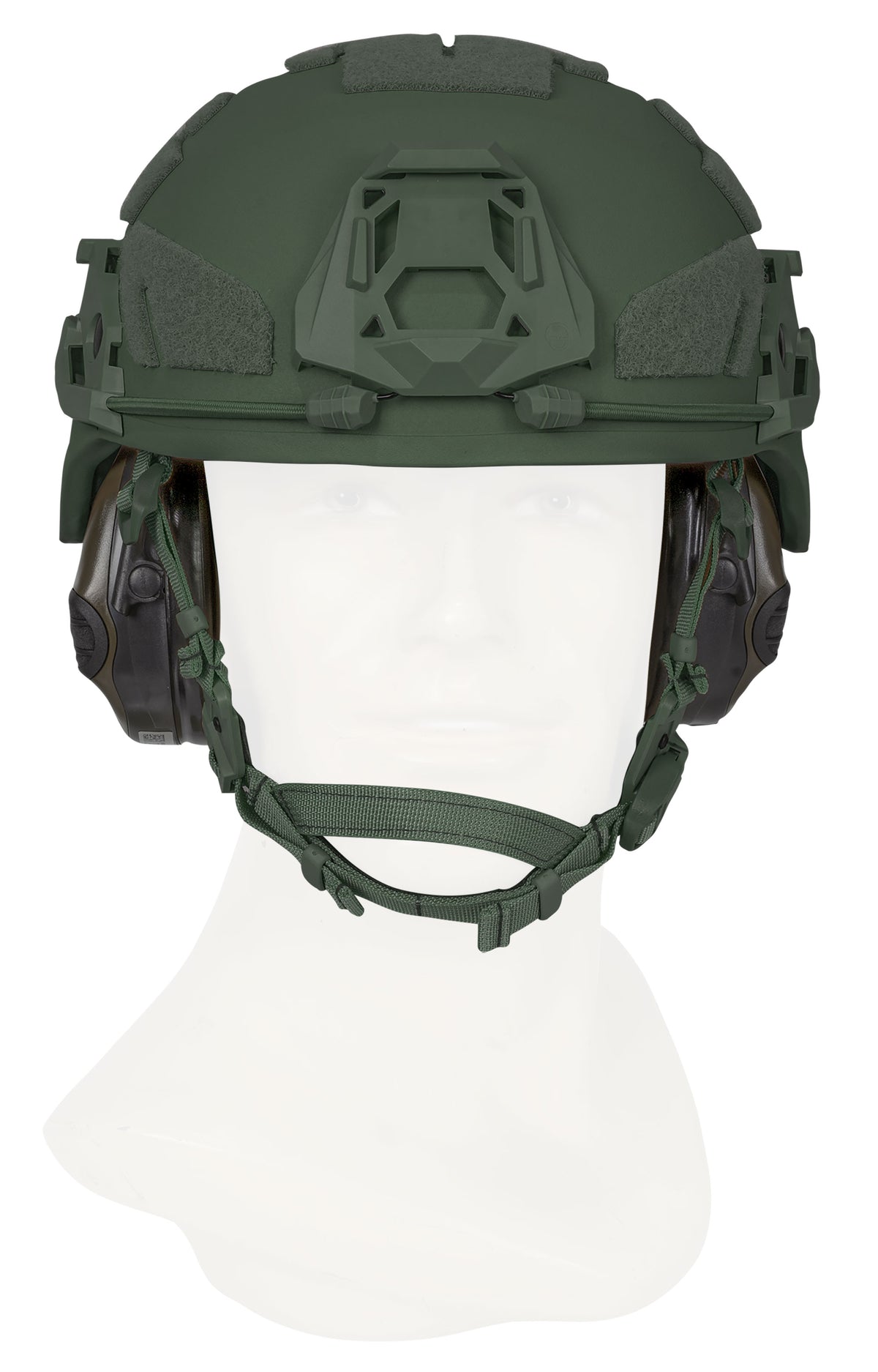 Schuberth Ballistikhelm M100 Full Cut - RAL 6031 (Bronzegrün)