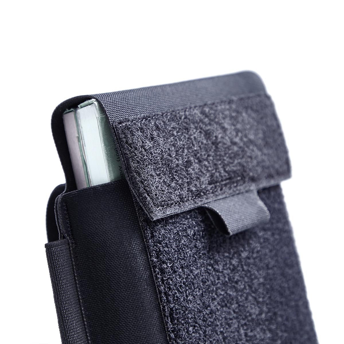 TERRA B® Note Pouch Vertical Velcro - Noir