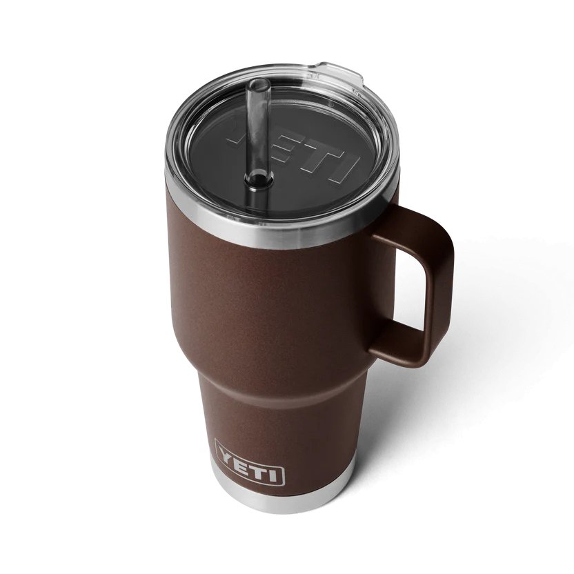 YETI® Becher Rambler 35 Oz Straw Mug - Wetlands Brown