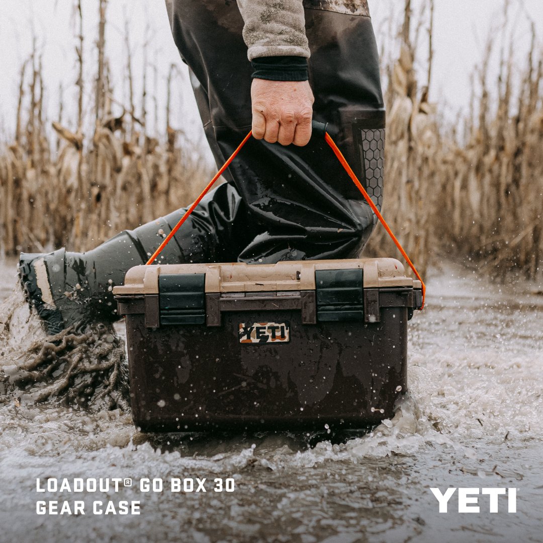 YETI® LoadOut GoBox 30 - Wetlands Brown