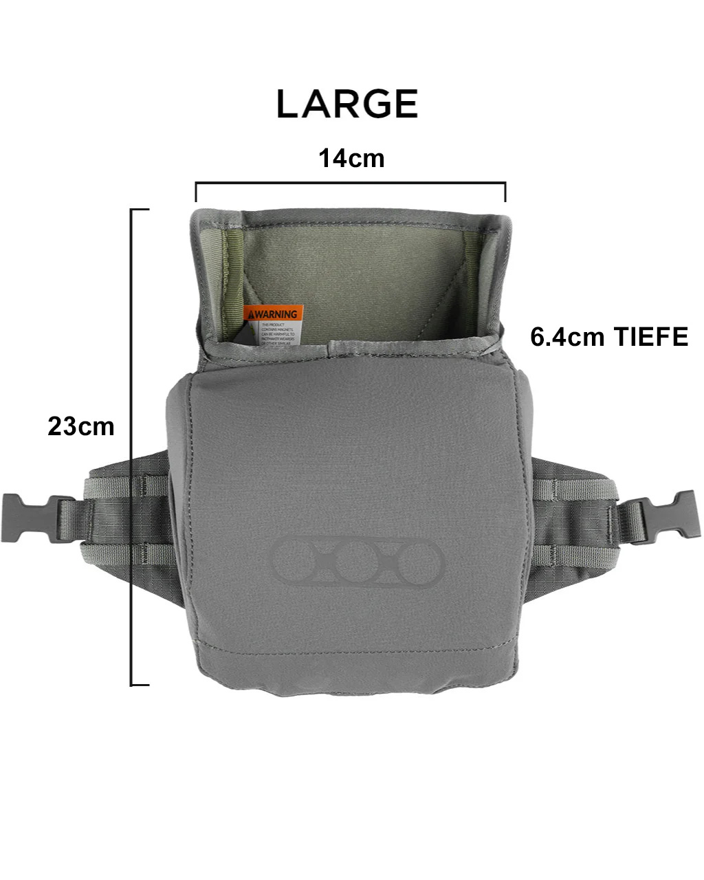 Eberlestock Recon Modular Bino Pack Large - Military Green