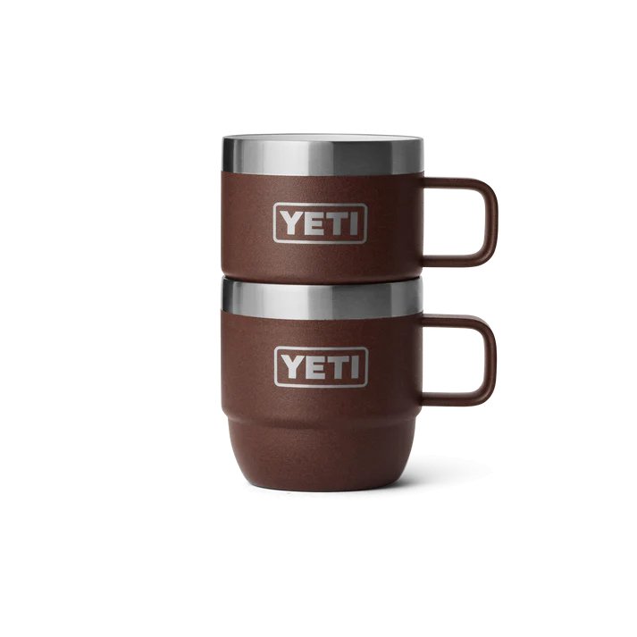 YETI® 2er-Pack Tasse Rambler 6 Oz - Wetlands Brown
