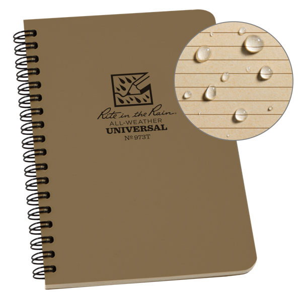 Rite in the Rain Side Spiral Notebook - 973T