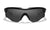 Wiley X Lunettes de protection ROGUE COMM Black - Smoke Grey + Clear + Light Rust