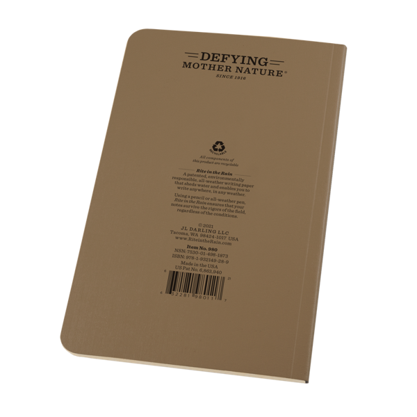 Rite in the Rain Tactical Field Book