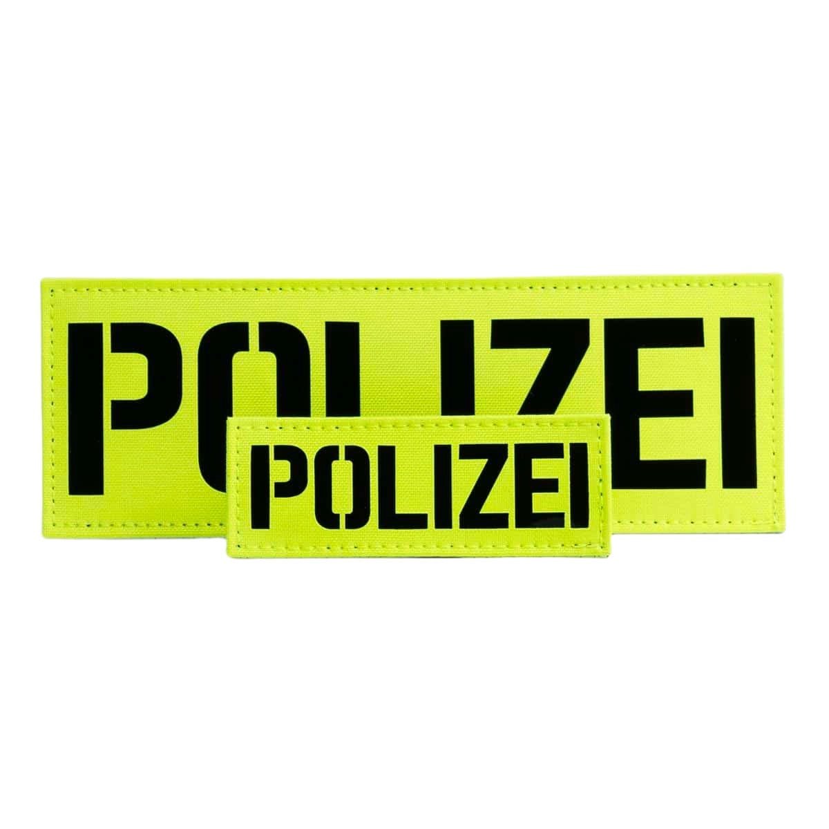 TERRA B® POLIZEI Patch Set "Black Edition"