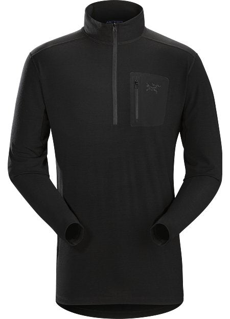Arc&#39;teryx Cold WX Zip Neck AR Men&#39;s Gen2 Black
