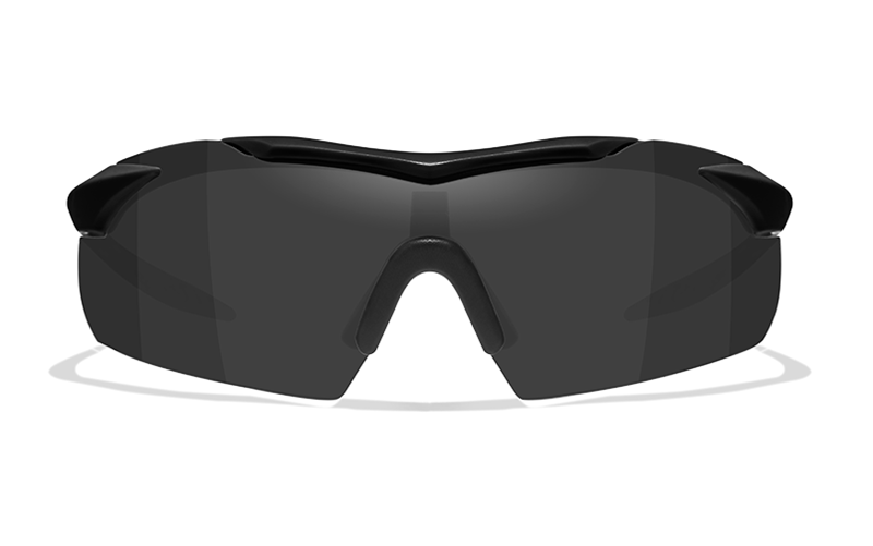 Wiley X Schutzbrille VAPOR 2.5 Black - Smoke Grey + Clear