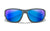 Wiley X Lunettes de soleil CLIMB Matte Grey - Captivate Blue Mirror